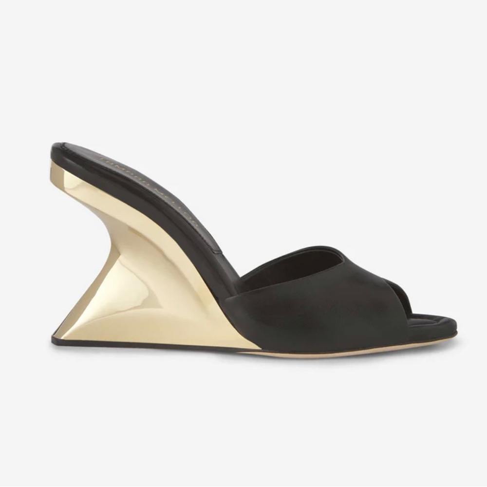 Tamara Mellon Surreal Mule, 37.5 NEW $995